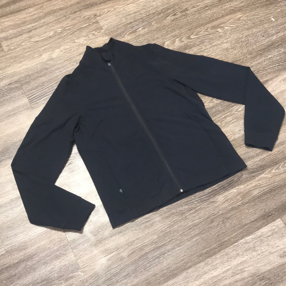 Lululemon Size 10 Black Running Jacket